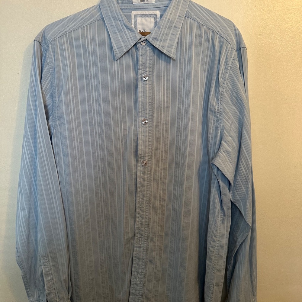 BKE Slim Fit Casual L/S Button Down - Picture 4 of 6